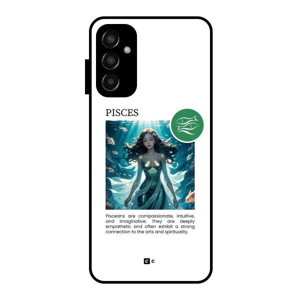 Precious Pisces Glass Back Case for Galaxy F13