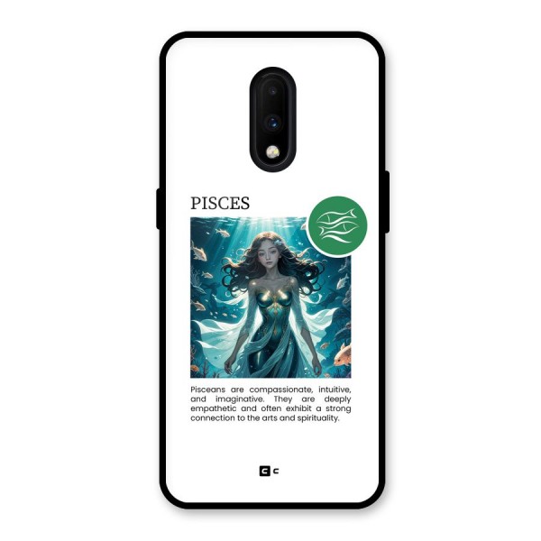 Precious Pisces Glass Back Case for OnePlus 7