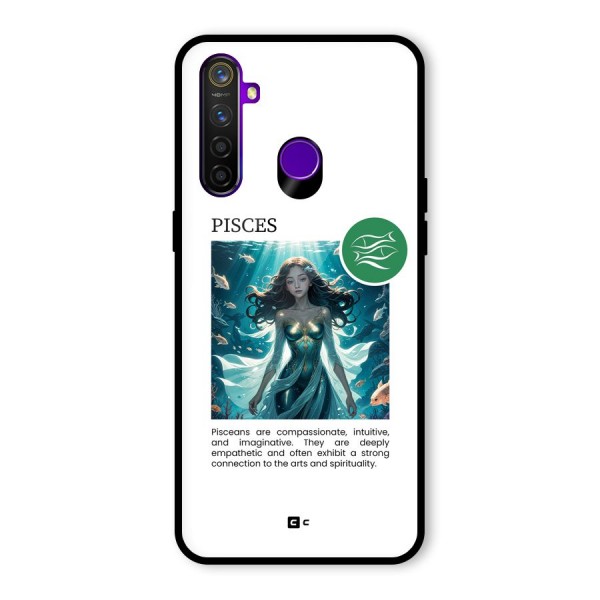 Precious Pisces Glass Back Case for Realme 5 Pro
