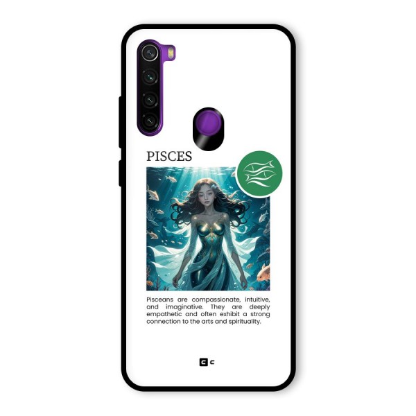 Precious Pisces Glass Back Case for Redmi Note 8