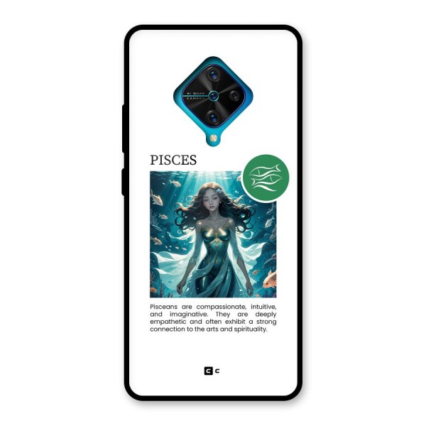 Precious Pisces Glass Back Case for Vivo S1 Pro