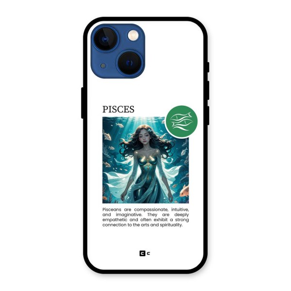 Precious Pisces Glass Back Case for iPhone 13 Mini