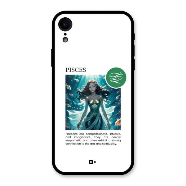 Precious Pisces Glass Back Case for iPhone XR