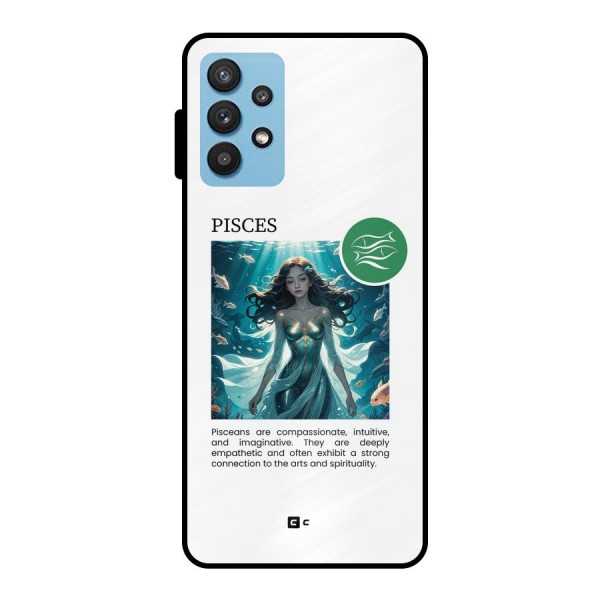 Precious Pisces Metal Back Case for Galaxy M32 5G