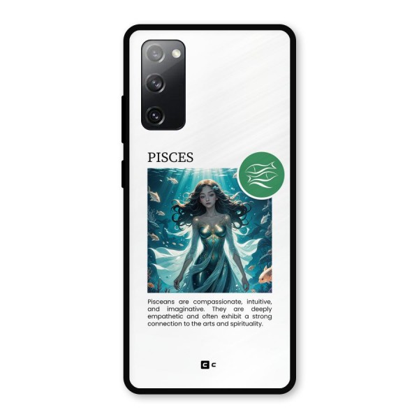 Precious Pisces Metal Back Case for Galaxy S20 FE 5G