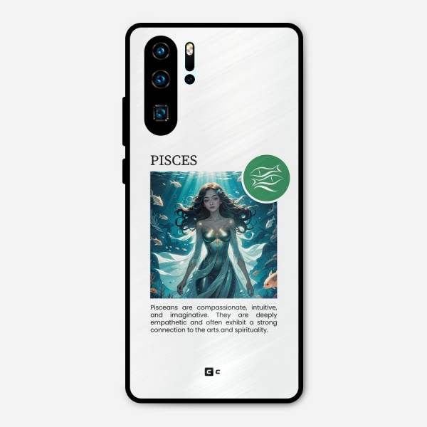 Precious Pisces Metal Back Case for Huawei P30 Pro