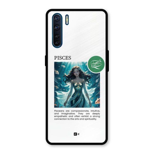Precious Pisces Metal Back Case for Oppo F15