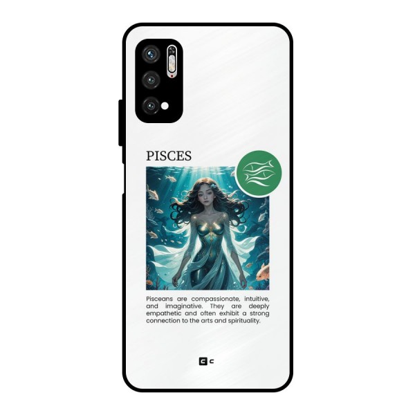 Precious Pisces Metal Back Case for Poco M3 Pro 5G