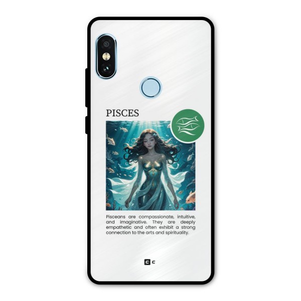 Precious Pisces Metal Back Case for Redmi Note 5 Pro