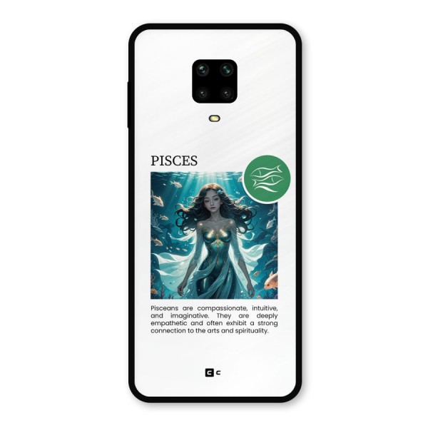 Precious Pisces Metal Back Case for Redmi Note 9 Pro Max