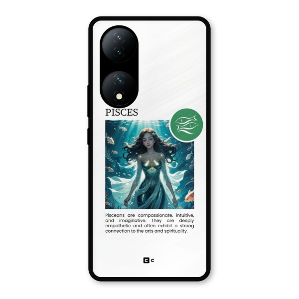 Precious Pisces Metal Back Case for Vivo T2