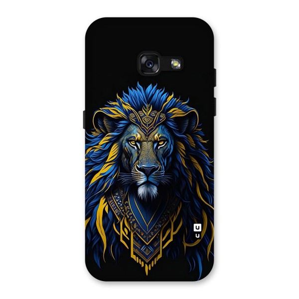 Premium Lion Abstract Portrait Art Back Case for Galaxy A3 (2017)