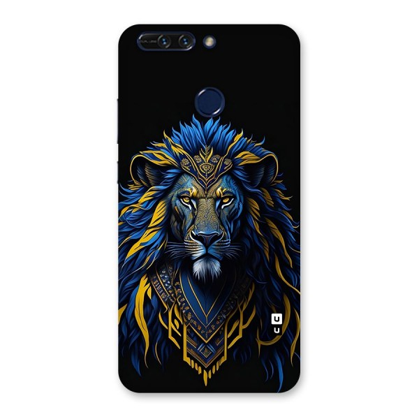 Premium Lion Abstract Portrait Art Back Case for Honor 8 Pro