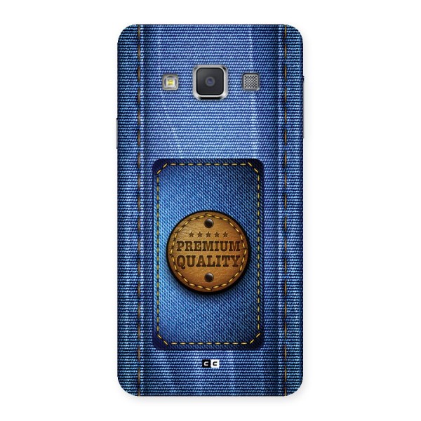 Premium Quality Denim Back Case for Galaxy A3