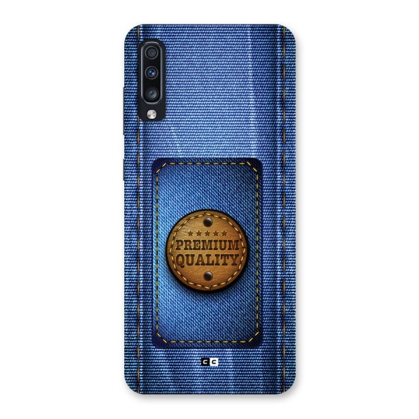Premium Quality Denim Back Case for Galaxy A70