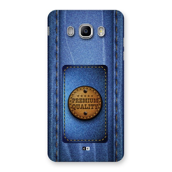 Premium Quality Denim Back Case for Galaxy J5 2016