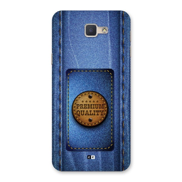 Premium Quality Denim Back Case for Galaxy J5 Prime