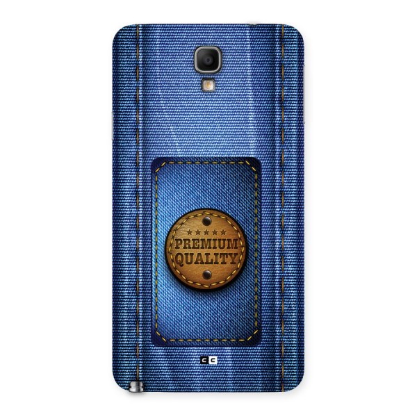 Premium Quality Denim Back Case for Galaxy Note 3 Neo