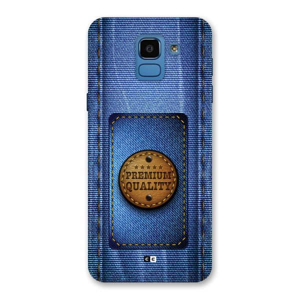 Premium Quality Denim Back Case for Galaxy On6