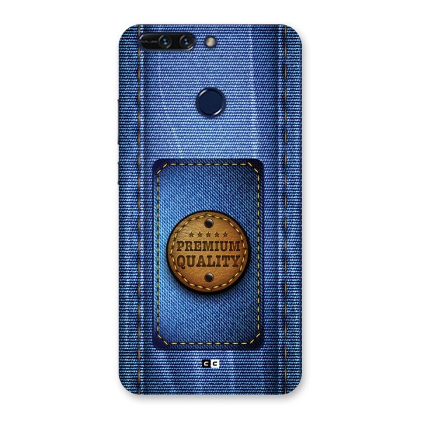 Premium Quality Denim Back Case for Honor 8 Pro