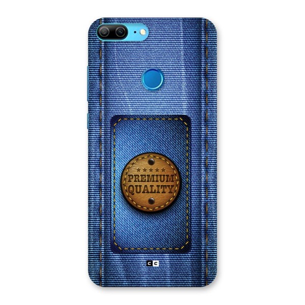 Premium Quality Denim Back Case for Honor 9 Lite