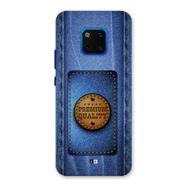 Premium Quality Denim Back Case for Huawei Mate 20 Pro
