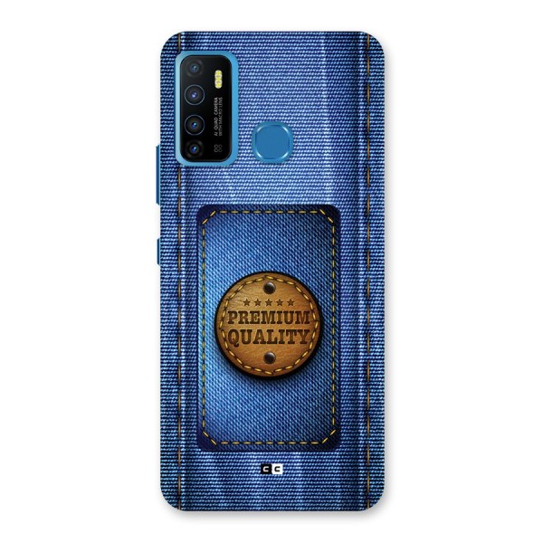 Premium Quality Denim Back Case for Infinix Hot 9