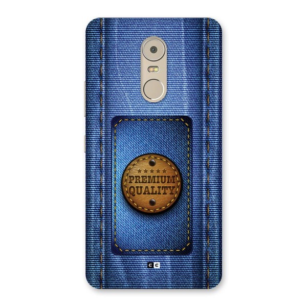 Premium Quality Denim Back Case for Lenovo K6 Note