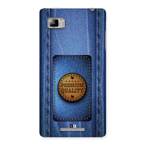 Premium Quality Denim Back Case for Lenovo Vibe Z K910