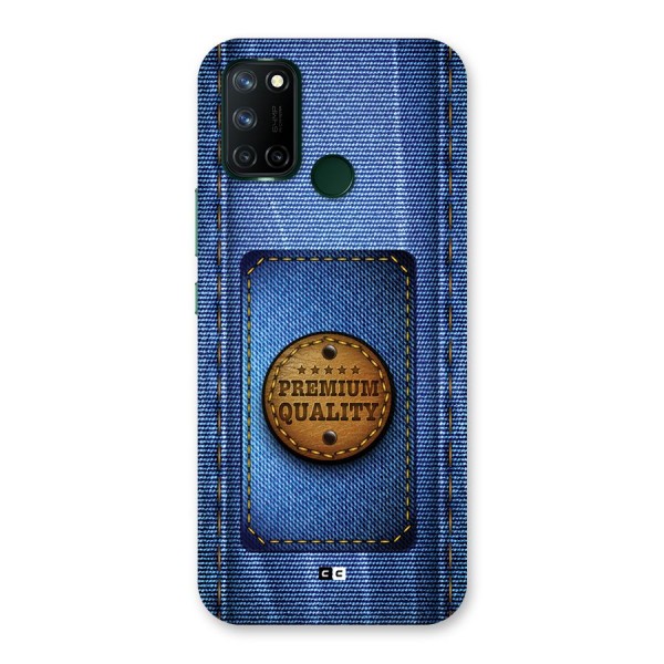 Premium Quality Denim Back Case for Realme C17