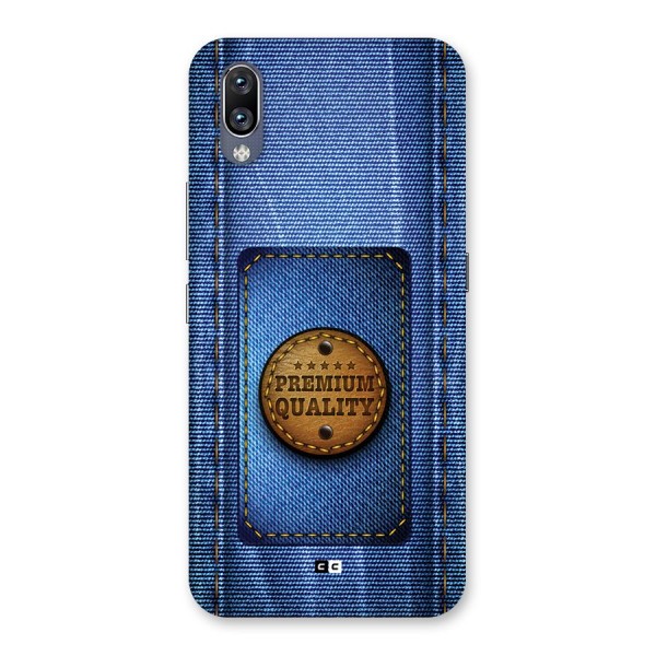 Premium Quality Denim Back Case for Vivo NEX