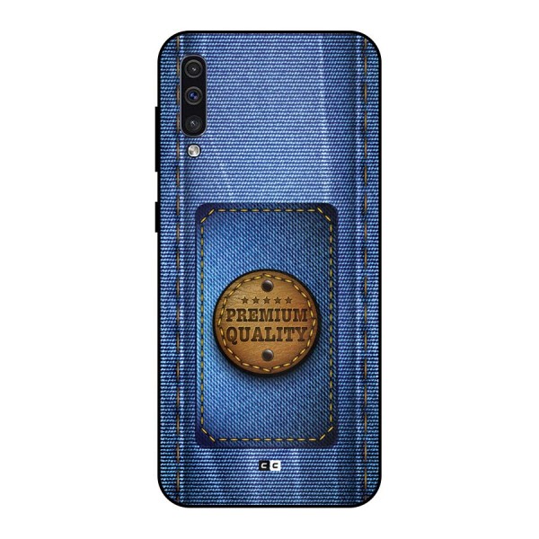 Premium Quality Denim Metal Back Case for Galaxy A30s