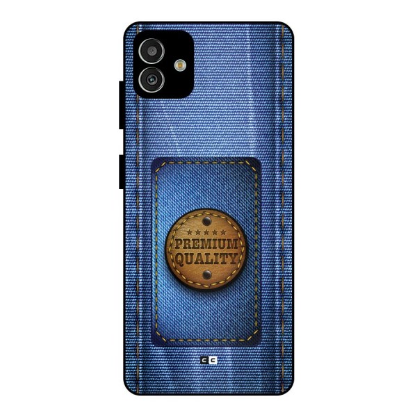 Premium Quality Denim Metal Back Case for Galaxy M13 5G