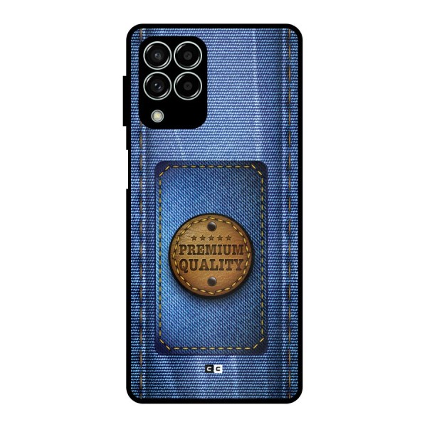 Premium Quality Denim Metal Back Case for Galaxy M33