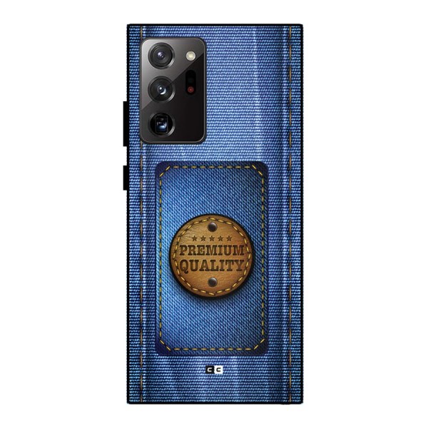 Premium Quality Denim Metal Back Case for Galaxy Note 20 Ultra