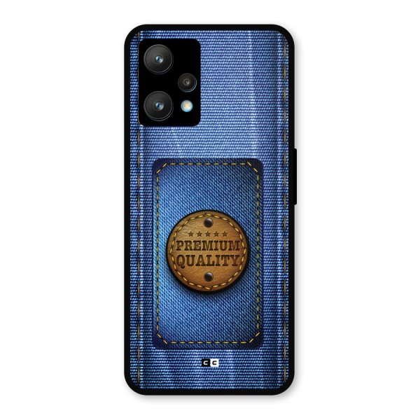 Premium Quality Denim Metal Back Case for Realme 9