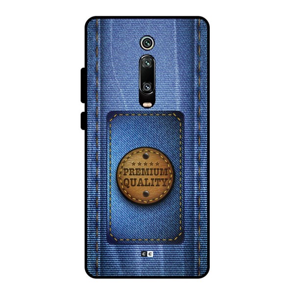 Premium Quality Denim Metal Back Case for Redmi K20 Pro