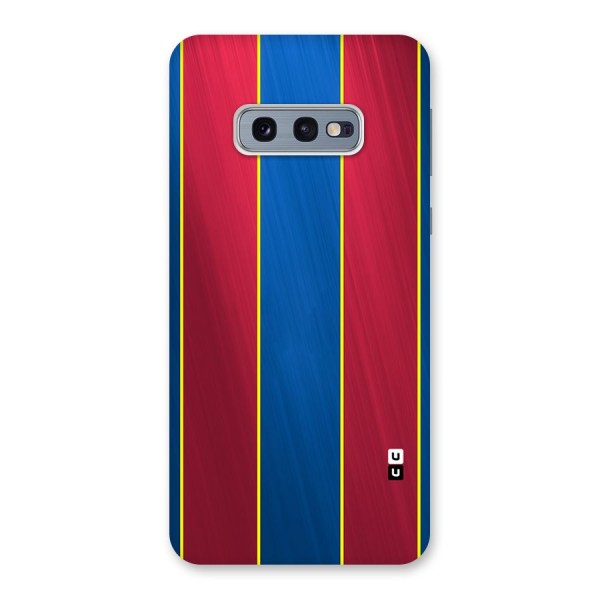 Premium Vertical Stripes Back Case for Galaxy S10e