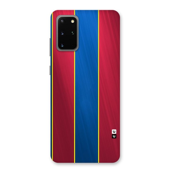 Premium Vertical Stripes Back Case for Galaxy S20 Plus