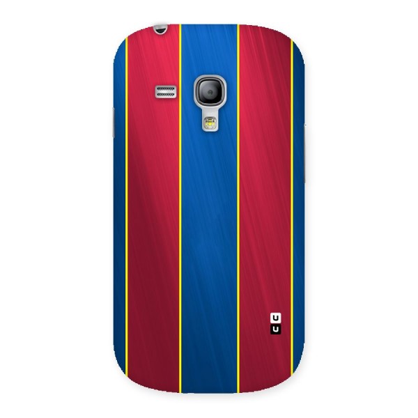 Premium Vertical Stripes Back Case for Galaxy S3 Mini