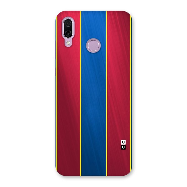 Premium Vertical Stripes Back Case for Honor Play