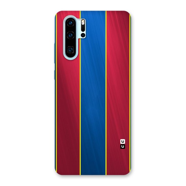 Premium Vertical Stripes Back Case for Huawei P30 Pro