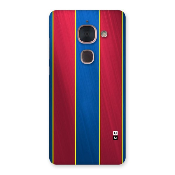 Premium Vertical Stripes Back Case for Le Max 2
