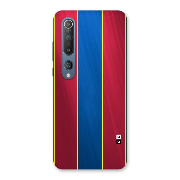Premium Vertical Stripes Back Case for Mi 10