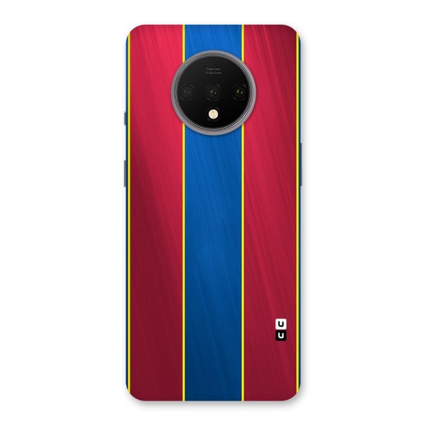 Premium Vertical Stripes Back Case for OnePlus 7T