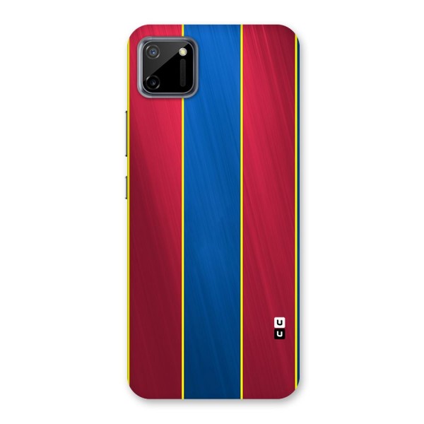 Premium Vertical Stripes Back Case for Realme C11