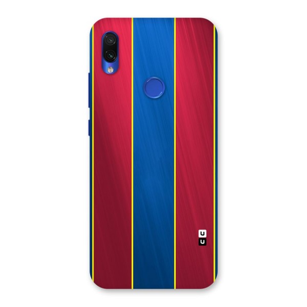 Premium Vertical Stripes Back Case for Redmi Note 7S
