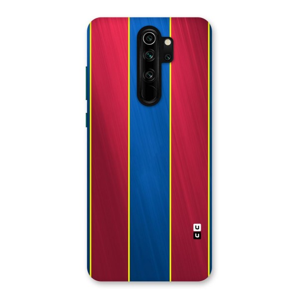 Premium Vertical Stripes Back Case for Redmi Note 8 Pro