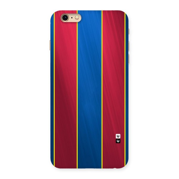 Premium Vertical Stripes Back Case for iPhone 6 Plus 6S Plus