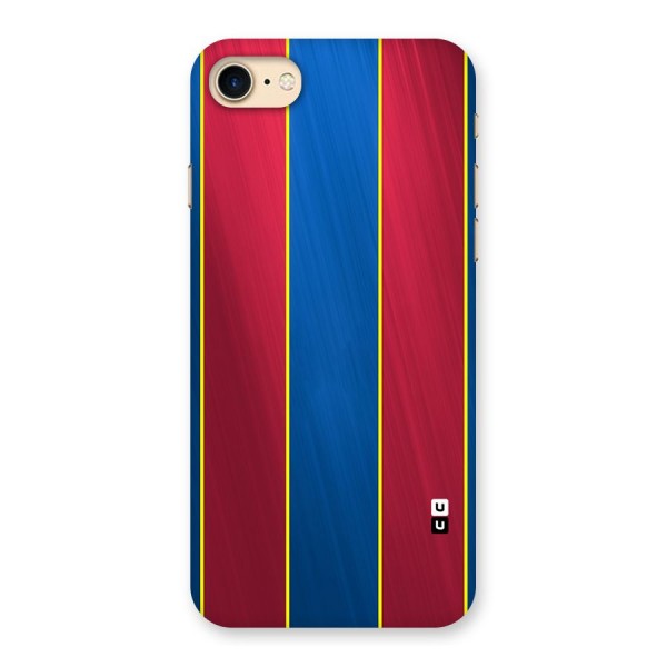 Premium Vertical Stripes Back Case for iPhone 7